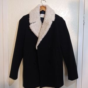 Sandro París Wool Peacoat